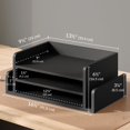 thumbnail image 3 of Ballucci 3-Tier Desk Organizer with 2 Side Mail S, 3 of 9