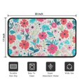 thumbnail image 5 of Pioneer Flower Floral Print Pattern Door Rugs,Washable Non Slip Door Mats Indoor,Decorative Door Mats,Entry Mat Indoor for Entrance,Bedroom,Kitchen,Bathroom,30"x17", 5 of 6