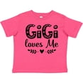 thumbnail image 3 of Inktastic My Gigi Loves Me Girls Girls Toddler T-Shirt, 3 of 5