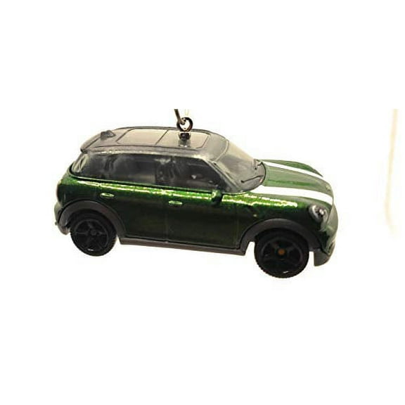 2011 Mini Cooper Countryman Christmas Ornament 1:64 Green