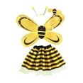 thumbnail image 1 of Disfraz de Bumble para niños, conjunto de cosplay para fiesta temática de disfraces, festival para niños Estilo C, 1 of 8