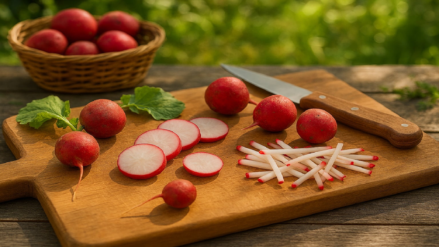 Fresh Produce, Whole Red Radish, 1 Bunch