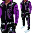 thumbnail image 4 of Foreign trade cross-border men‘s fashion two-piece hooded sweatshirt and pants hooded sportswear 7101, 4 of 6