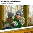 thumbnail image 6 of Super Kitties Winter Beanie Hats for Men Women, Warm Cozy Knitted Cuffed Skull Cap, 6 of 8