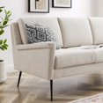 thumbnail image 2 of Sofa, Beige, Fabric, Living Room Lounge Cafe Lobby Hospitality Restaurant, Modern Contemporary, HB37016, 2 of 8
