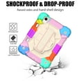 thumbnail image 4 of Case for iPad Mini 6 2021 8.3-inch, Kids Shockproof Rugged Hybrid 360 Rotating Stand Cover with Hand Shoulder Strap/Pencil Holder, 4 of 8