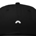 thumbnail image 2 of Dalix Lil Rainbow Embroidered Cotton Cap Summer Outdoor Dad Hat Womens in Black, 2 of 5
