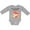 AC-Heather Grey, variant on Inktastic My Cousins Love Me- Little Fox Boys or Girls Long Sleeve Baby Bodysuit