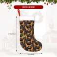 thumbnail image 4 of Naloa German Shepherd Dog Christmas Stockings Decorations, Xmas Ornaments, DIY Personalized Farmhouse Decor for Home Family Party Tree, 4 of 7