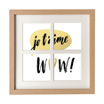 thumbnail image 1 of Je T'Aime Je T'Aime Citation Style Cadre Mur Table Affichage 4 Ouvertures Image, 1 of 3