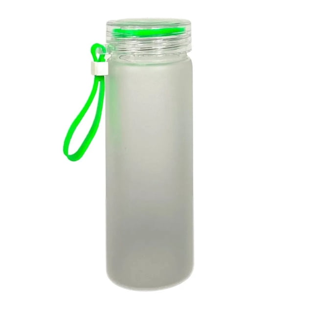 Botella de Cristal para sublimación TLP B16 color verde 1pz