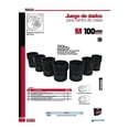 thumbnail image 2 of Juego de 7 Dados de Tuerca Urrea P-1900, 2 of 2