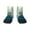 2 Black-2, variant on Sunshine Cute Winged Cat Pattern Quarter Crew Socks,Toe Seamed Ankle Socks,Cotton Cushioned Breathable Athletic Crew Sports Socks