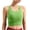 Green, variant on Racerback Tank Tops for Women Summer Sport Yoga Sleeveless Shirts with Built in Bra Compression Ribbed Knit Crop Top White S