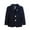 Navy Blue Single West Spring and Autumn, variant on WOLLED Boys Blazers Slim Casual Suit Coats 2-15Y Youth Gentleman Dress Suit Jacket Long Sleeve Suit Jackets
