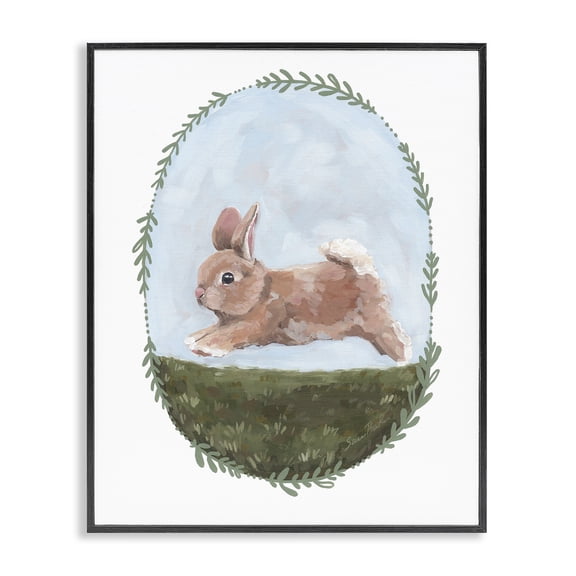 Stupell Industries Cottage The Goodness of Spring Black Framed Giclee Art, 11 x 14, by Sara Baker
