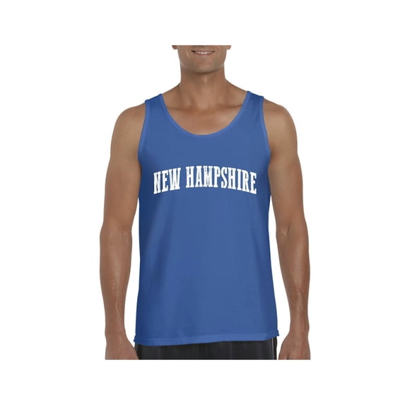 MmF - Men's Tank Top for Men, up to Men Size 3XL - New Hampshire