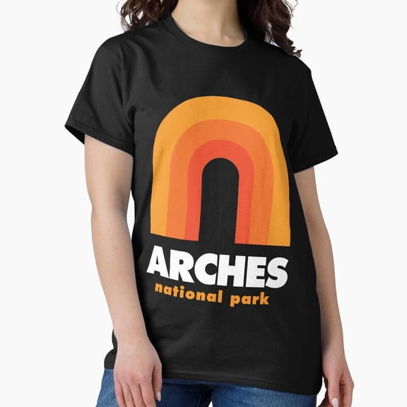 Vintage Arches National Park Retro Designs Classic T-Shirt T-Shirt Perfect T-Shirt For Everyone