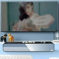 thumbnail image 4 of 1200mah Mirror Surface Speaker Multifunctional Bluetooth Alarm Soundbar For PC Smartphones Laptops, 4 of 9