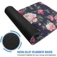 thumbnail image 6 of Long Mouse Pads for Desk,Pioneer Flower Floral Print Pattern Desk Mats on Top Of Desks, Desk Mouse Pad Extra Large with 3mm Non-Slip Base and Stitched Edge for Gaming,Office,Work,Home 31.5"x15.7", 6 of 6