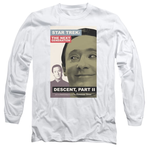 Star Trek - Tng Season 7 Episode 1 - Long Sleeve Shirt - XX-Large