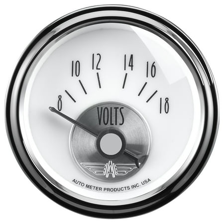 Pearl Electronic - Auto Meter 2094 Voltmeter - 8-18 Volts - Electronic - Prestige Pearl
