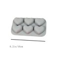 thumbnail image 3 of Clearance!Silicone Fryer Egg Pan,Silicone Air Fryer Egg Mold,Nonstick Air Fryer Washable Silicone Cake Cake Candy Chocolate Decorating Tray DIY Craft Project,Accessories, 3 of 8