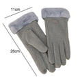 thumbnail image 2 of Guantes cálidos de invierno para mujer, guantes con pantalla táctil, guantes para enviar mensajes de texto a prueba de viento para conducir, senderismo y correr, 2 of 5