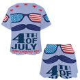thumbnail image 3 of 4th of July Pajamas Set Womens Loungewear Sleepwear 2 Piece PJ Sets, 3 of 7
