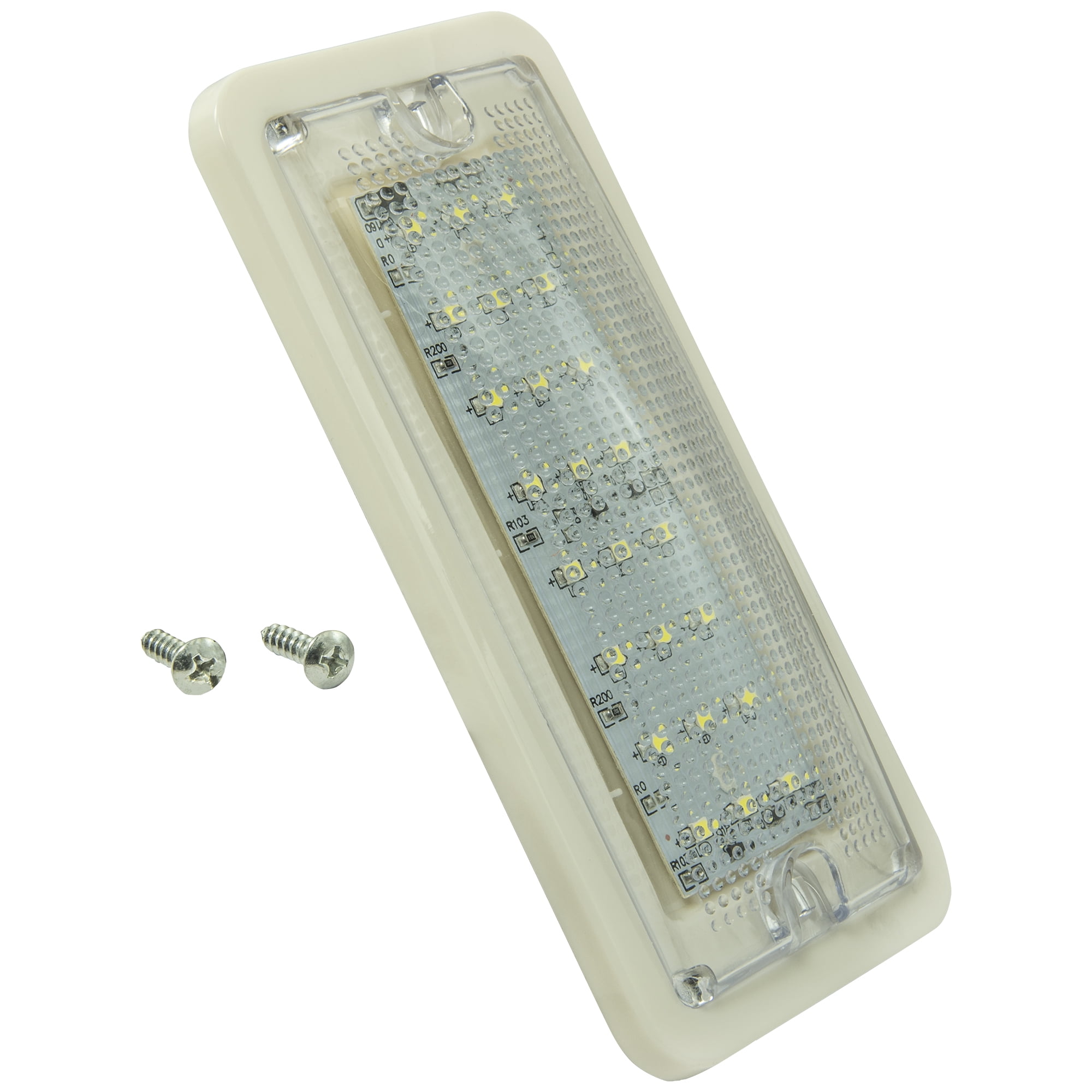 (2 pack) Hopkins Towing Solutions C397S LED Rectangle Dome Interior Light - White