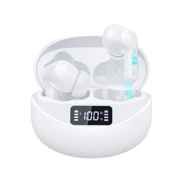 Wireless Earbuds Bluetooth Headphones 48hrs Play Back Sport Earphones with LED Display Over-Ear Buds with Earhooks Built-in Mic Headset for Workout