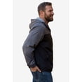 thumbnail image 3 of KingSize Men's Big & Tall Jersey-Lined Windbreaker, 3 of 5