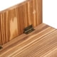 thumbnail image 4 of Comedero para hámster de exterior Comedero para ardillas de madera Caseta para ardillas Caja de alimentación para hámster de jardín Casa para ardillas Comedero para ardillas de exterior, 4 of 6
