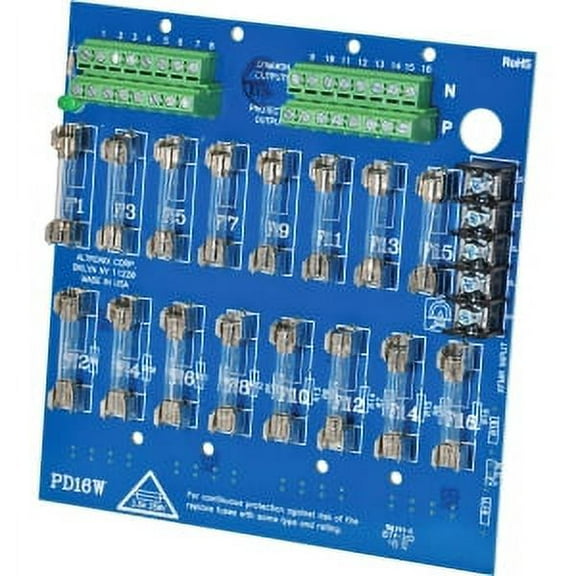 UL 16OUT POWER DISTRIB UNIT UL RECOGNIZED BOARD