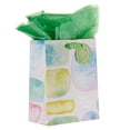 thumbnail image 3 of Heartfelt Gift Bag Set w/Tissue Paper Make Every Day Count Abstract Design, Smooth Sea Glass, Medium, for Birthday's, Mother's Day, Easter, Bridal Showers, Graduation, All Occasion, 3 of 4