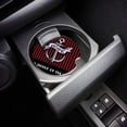 thumbnail image 3 of RYLABLUE Hope is an Anchor of the Soul Nautical Anchor and Red Stripes Set of 2 Car Coaster for Drinks, Absorbent Ceramic Stone Coasters Cup Mat with Cork Base for Coffee Table Bar Decor, 3 of 5