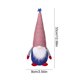thumbnail image 3 of Muñeca anciana sin rostro de tela no tejida del Día de la Independencia | Decoración patriótica de 32 cm en rojo, azul y blanco | Adorno de gnomo para el 4 de julio | Regalo festivo para decorar la m, 3 of 5