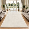 thumbnail image 1 of MeyJey Alfombras de Área de 5'x7' para Sala de Estar, Alfombras Modernas Antideslizantes con Textura Jacquard Lavables a Máquina, Alfombra Geométrica Suave para Recámara Comedor Oficina, Beige, 1 of 10