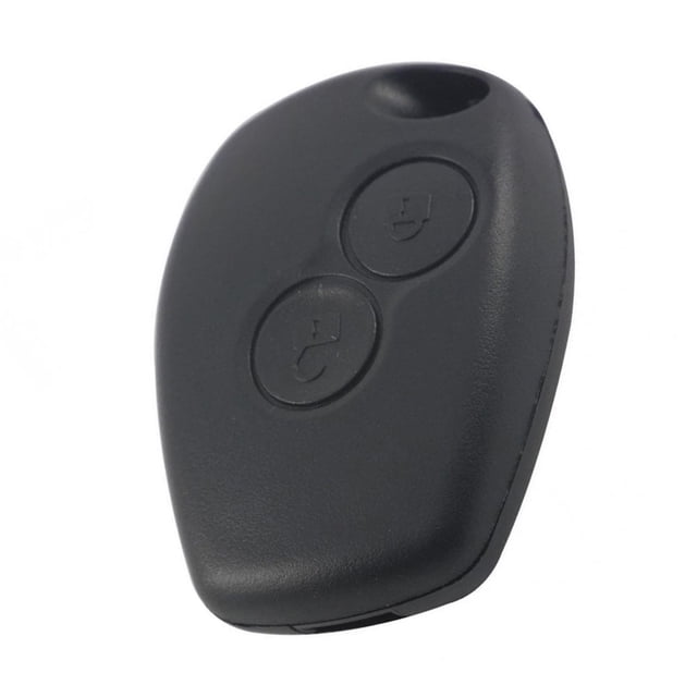 Coque de Télécommande à 2 Boutons Sans Lame pour Renault Modus