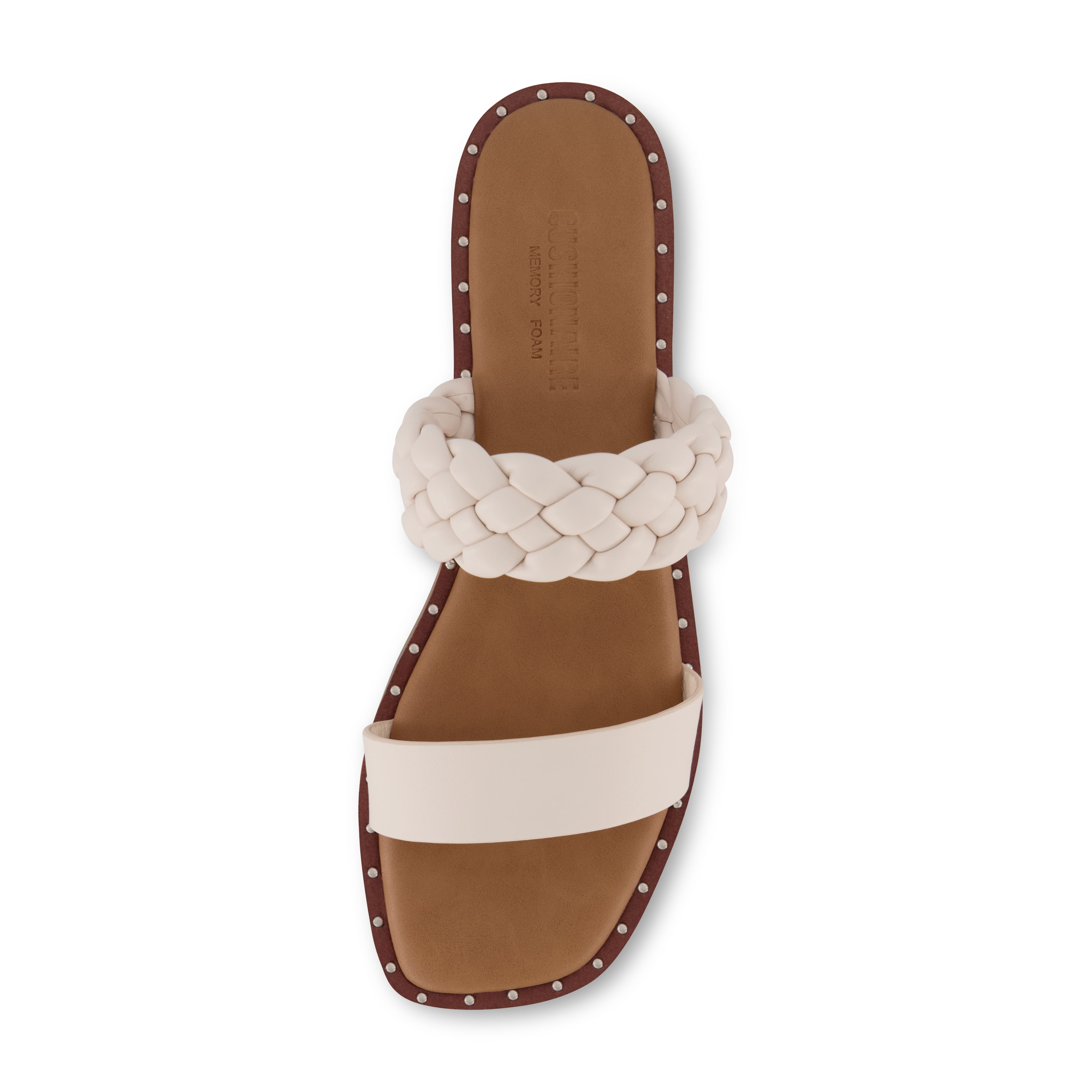 Cushionaire studded online sandals