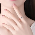 thumbnail image 3 of Anillo De Tamaño Ajustable Para Mujer, Anillos Abiertos Con Personalidad, Regalo De Compromiso, Accesorios Populares Elegantes, Accesorios De Joyería De Moda Cateissary AP005762-00, 3 of 6