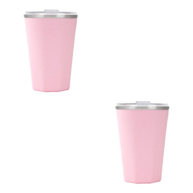 Bearachild Taza de refrigeración Reemplazo de color sólido Estilo simple 330ml Verano Sellado Reutilizable Lavable Hogar Oficina Taza Drinkware Type1 NO1
