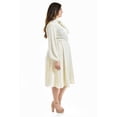 thumbnail image 2 of Vestido plisado Roman Fashion Tallas Extras 4322 Blanco 42, 2 of 7