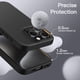 thumbnail image 5 of Funda JeTech Silicone para iPhone 15 Pro de 6.1 pulgadas, negra, 5 of 6