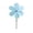 Light Blue, variant on YANDE - 23.2in Flower Windmill, Lightweight Wind Spinner for Patio, Garden & Backyard, Durable Outdoor Decorative Pinwheel for Yard (Light Blue)