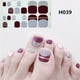 thumbnail image 1 of Pisexur Belleza Maquillaje Pegatinas para pies, pegatinas para uñas de pies para decoración de uñas femeninas DIYpara mujeres y hombres, 1 of 2