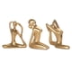 thumbnail image 1 of Estatuilla de Estatua de Chica de Yoga, Decoración Pequeña para , para pequeña sala, Decoración para Sala de Sunnimix Figura de estatua de postura de yoga, 1 of 8