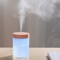 BZPIZ Travel Humidifier Portable,Quiet Air Diffuser Humidifier,7 Colors Aromatherapy Essential Oil Diffuser,USB Personal Desktop Humidifier for Baby Bedroom Travel Office Home