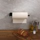 thumbnail image 3 of 1 piece wallmounted paper towel holder under cabinet with damping for kitchen bathroom, 3 of 4