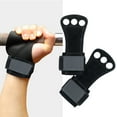 thumbnail image 5 of Hobeauty Gymnastic Bar Grips Sports Gymnastics Grips with Fastener Tape Palm Protection Wrist Support Hand Straps for Gymnastics Powerlifting Fitness Exercises, 5 of 8